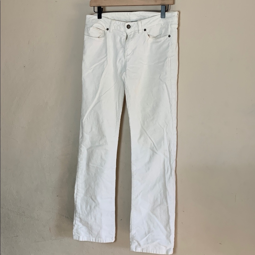 Patagonia Women's Fitted Corduroy Pants Organic Cotton Size 28